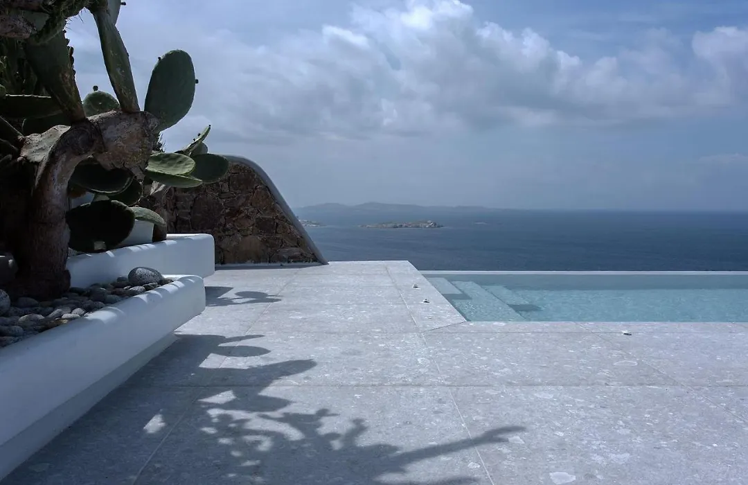 Super Luxury Mykonos Villa - Villa Saorsa - 5 Bedroom - Infinity Pool - Panoramic Sea Sunset Views-1