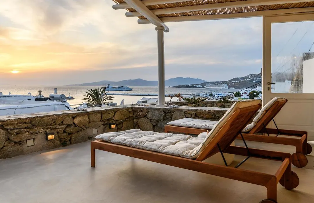 Supreme Mykonos Town House With Views & Pool & Parking-1