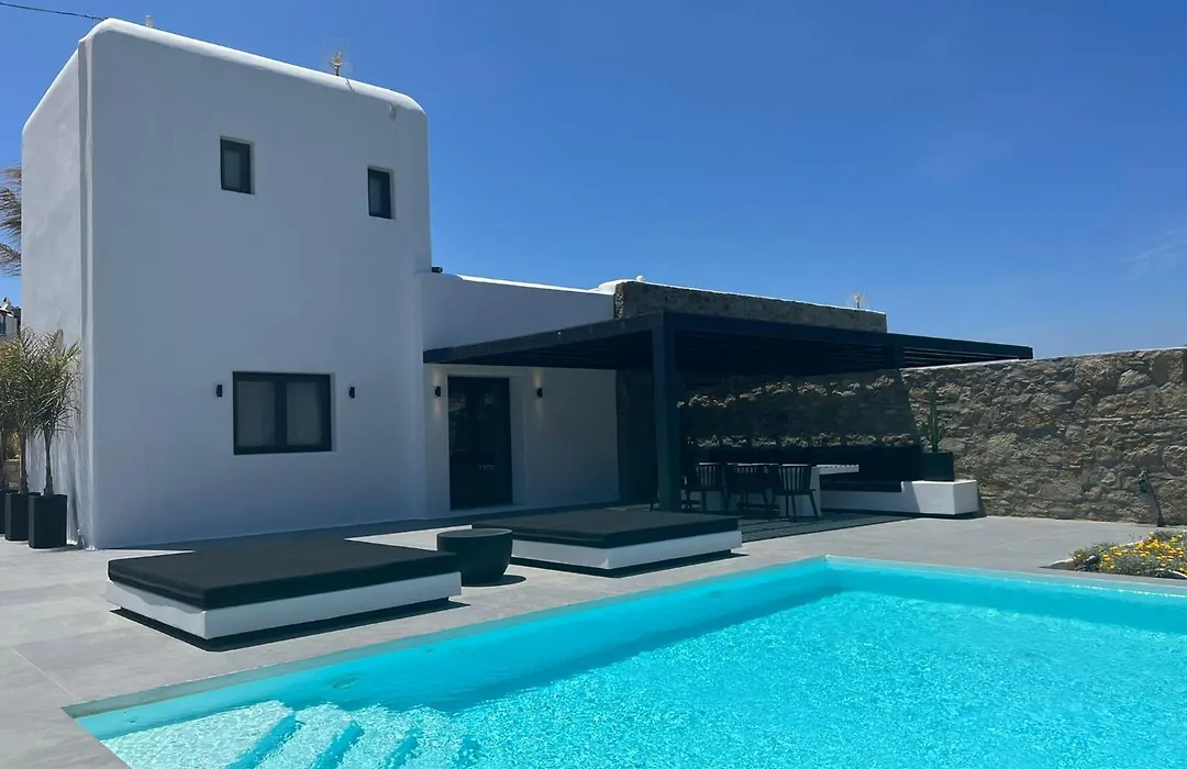 Black And White Villas Ftelia - Mykonos-1