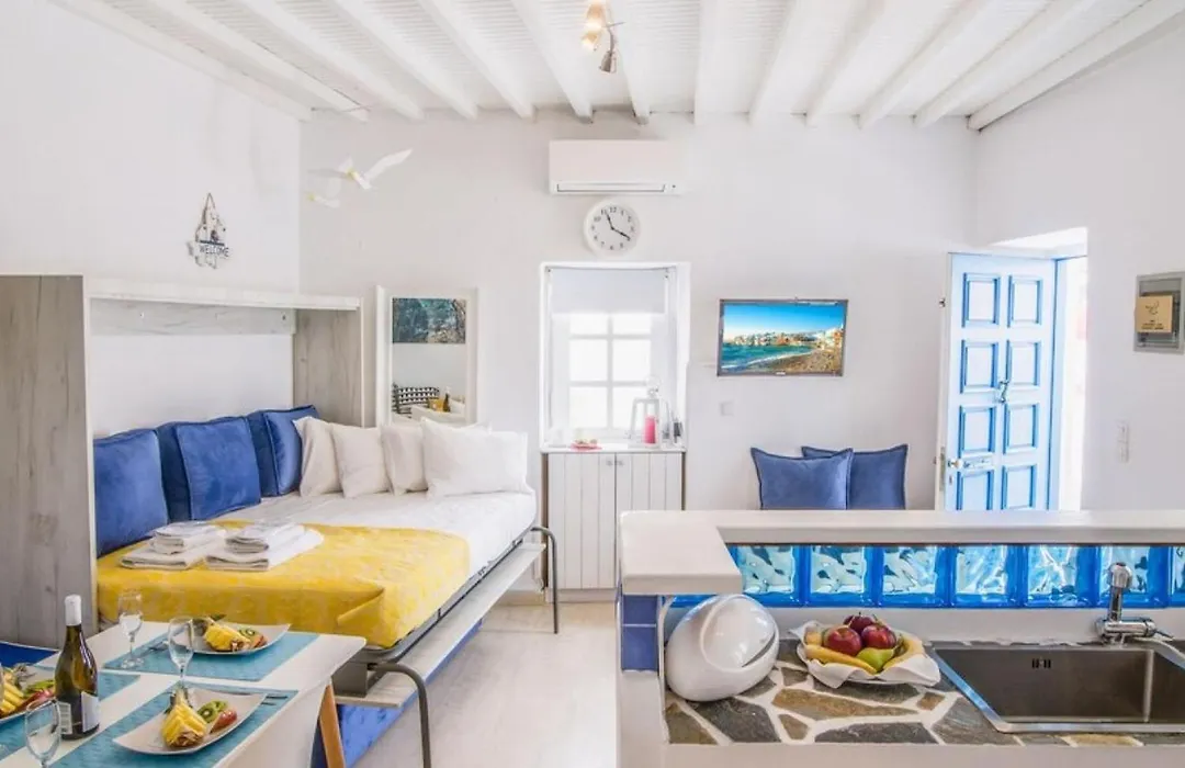 Like A White Seagull In Mykonos!-1