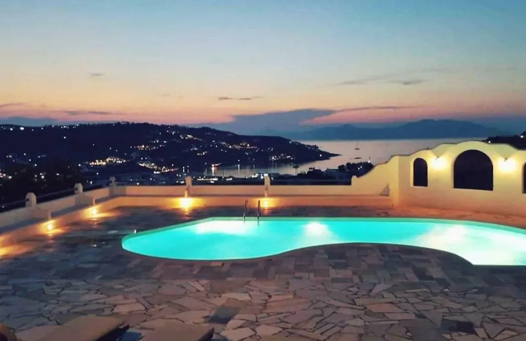 Complex Of Cycladic Traditional Houses In Mykonos-1