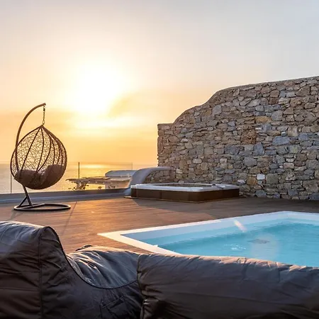 Villa In Mykonos - 6 Bedroom - 1Km From Mykonos Town - Infinity Pool - Sunset View-3