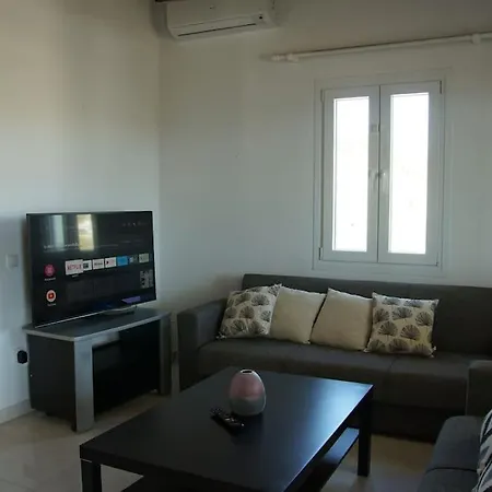 Cycladic Home With Sea View In Kalo Livadi-2