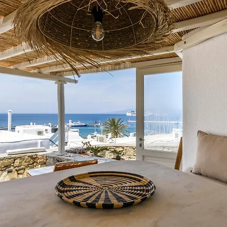 Supreme Mykonos Town House With Views & Pool & Parking-2
