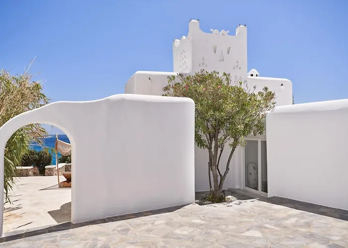 Villa Santa Katerina - Sea View & Outdoor Hot Tub Platys Gialos 