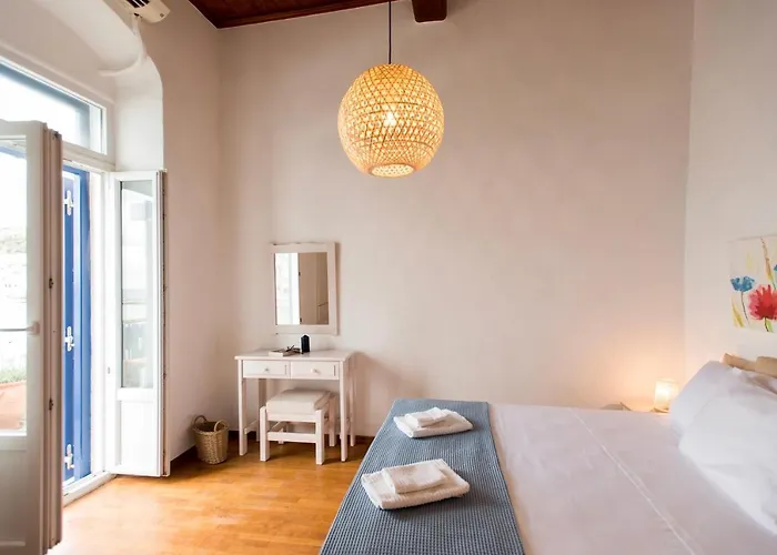 Mykonos Old Harbor Front Suite With Balcony Mykonos Town