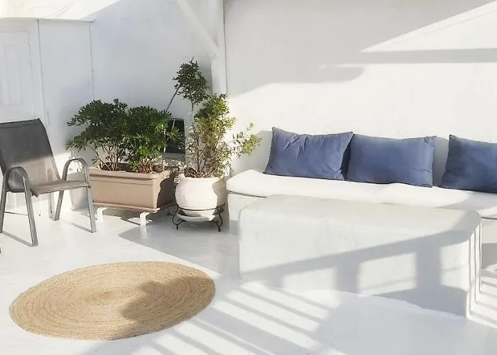 Bougainvillea Typical Town House - Private Rooftop Mykonos Town che accetta animali