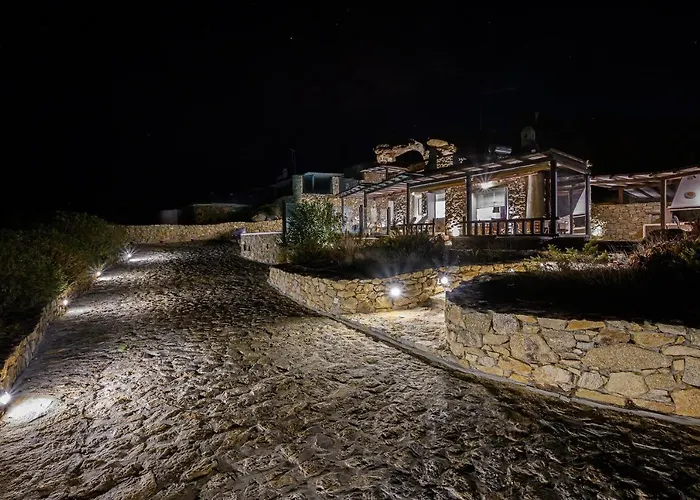 Beyond Beachfront Super Paradise Villa Mykonos Town che accetta animali