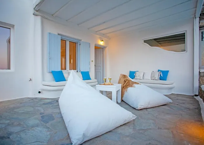 Villa Biancarosa With Amazing Views! Mykonos Town with Pool