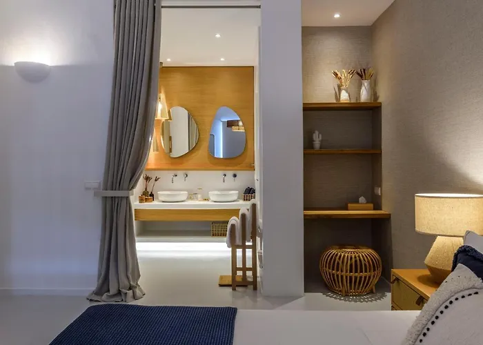 Haustierfreundliches Rimberia Beachfront Villa Mykonos Town