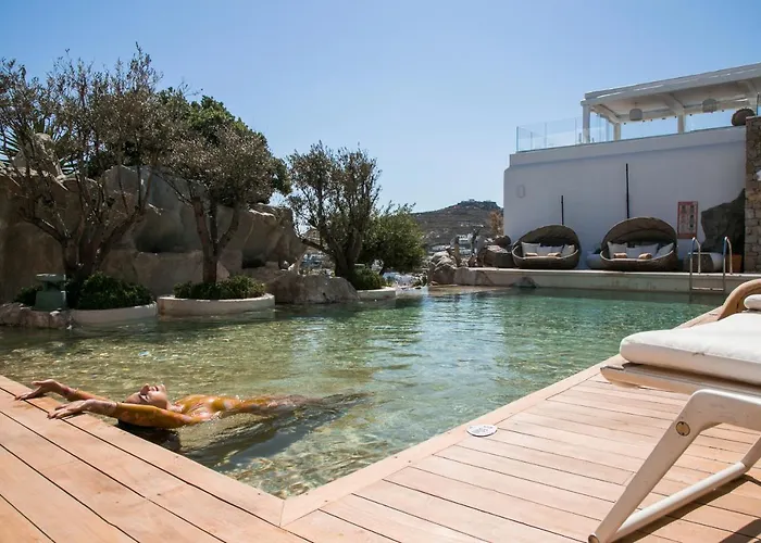 Zentrale Hotels in Mykonos