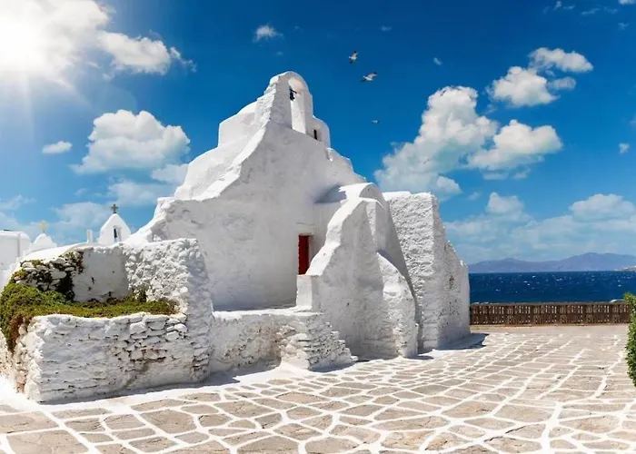 Budget Downtown Apartment- Harma I Mykonos Town admite animales