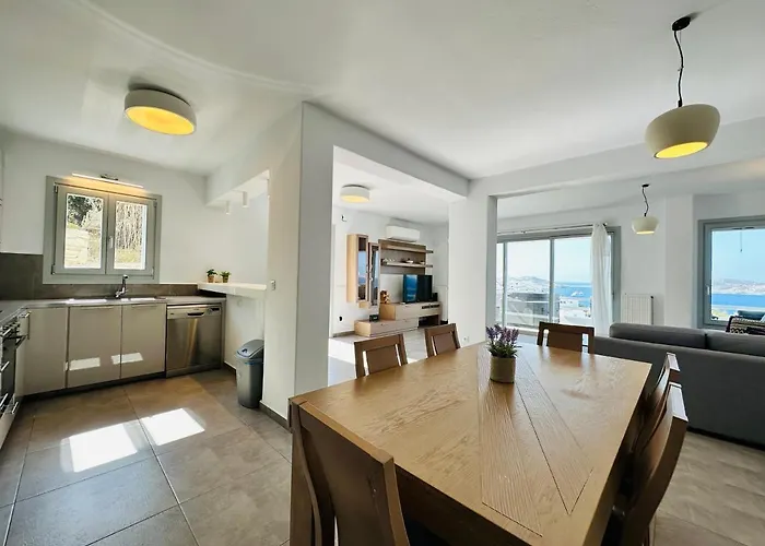 Seaview & Jacuzzi Villa Sea View Agios Stefanos 