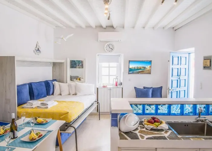 Appartamento Like A White Seagull In Mykonos! Mykonos Town