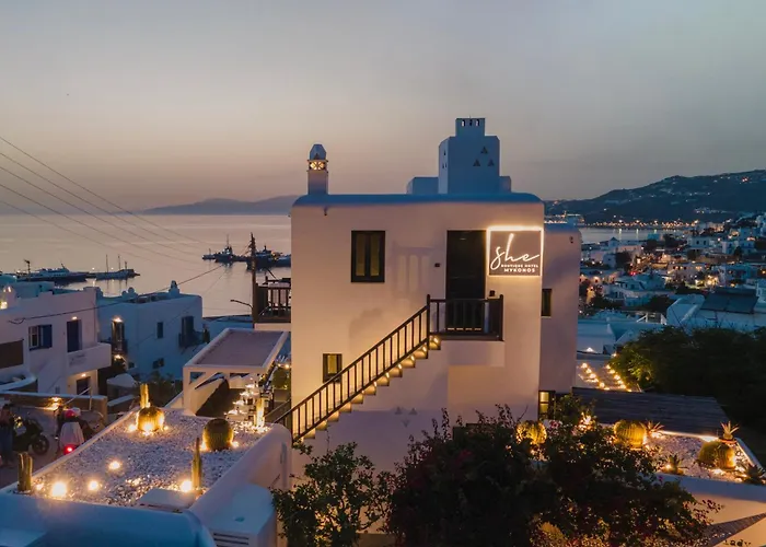 Hotéis perto de Farol de Míconos
