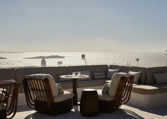 Mykonos Town 4 Star Hotels near Agios Stefanos Beach