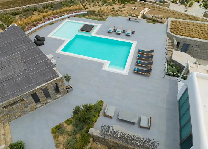 Villa Leda Mykonos Elia  che accetta animali