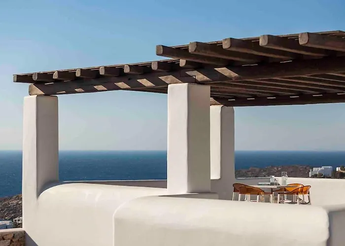 Newly Built Spectacular Sunset Villa At St. John, Mykonos Agios Ioannis Diakoftis che accetta animali