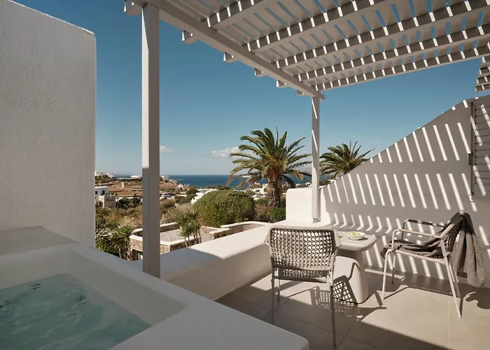 Hotéis de luxo em Mykonos Town perto de Pequena Veneza